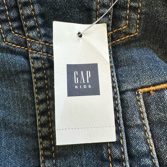 NWT Gap Kids Denim Trucker Jacket Large - Picture 6 of 8